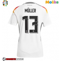 Moške Nogometnih dresov Nemčija Thomas Muller #13 Domači EP 2024 Kratki rokavi